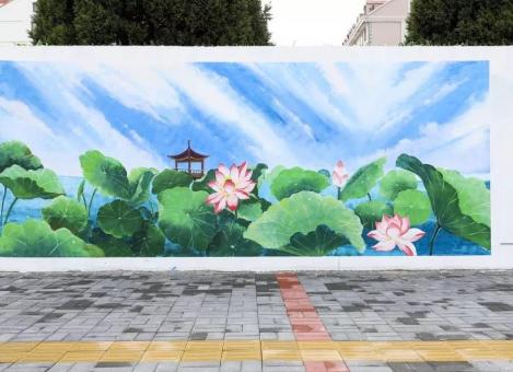 南召墙绘施工材料制作工艺说明
