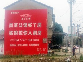 南召墙体广告在乡镇、农村市场的媒体优势