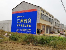 南召农村墙体广告在不同形式上面展现的不同特色