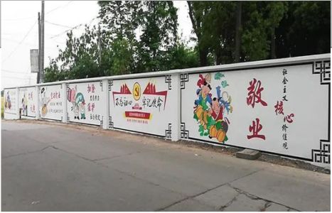 南召手绘墙画在现实中主要有哪些应用？