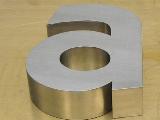 南召不锈钢字制作介绍。